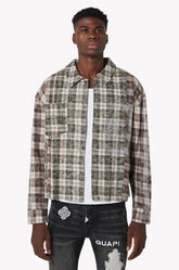 GUAPI : ( Mocha-Crescent-Flannel )