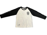 Chrome Hearts Dagger Long-Sleeve Baseball T-Shirt