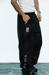 RVS : BLACK “DOPPLER” WEATHER PANTS