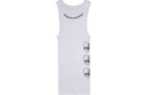 CHROME HEARTS: I Love You Rib Tank Dress