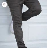 DSTAR : WAX BROWN STRETCH PANTS