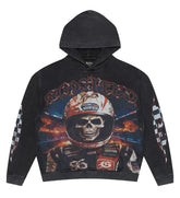 GODSPEED: RACER GOLDIE HOODIE WASHED BLACK