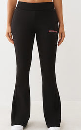 TRUE RELIGION: RAINBOW HORSHE STITCH BOOTCUT PANTS