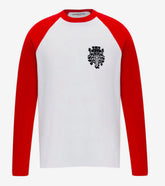 Chrome Hearts Red/White Long Sleeve T-Shirt