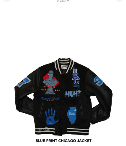 Blueprint Chicago Varsity Jacket