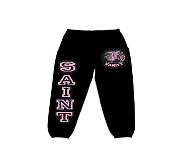 Saint Vanity Black/Pink Sweatpants