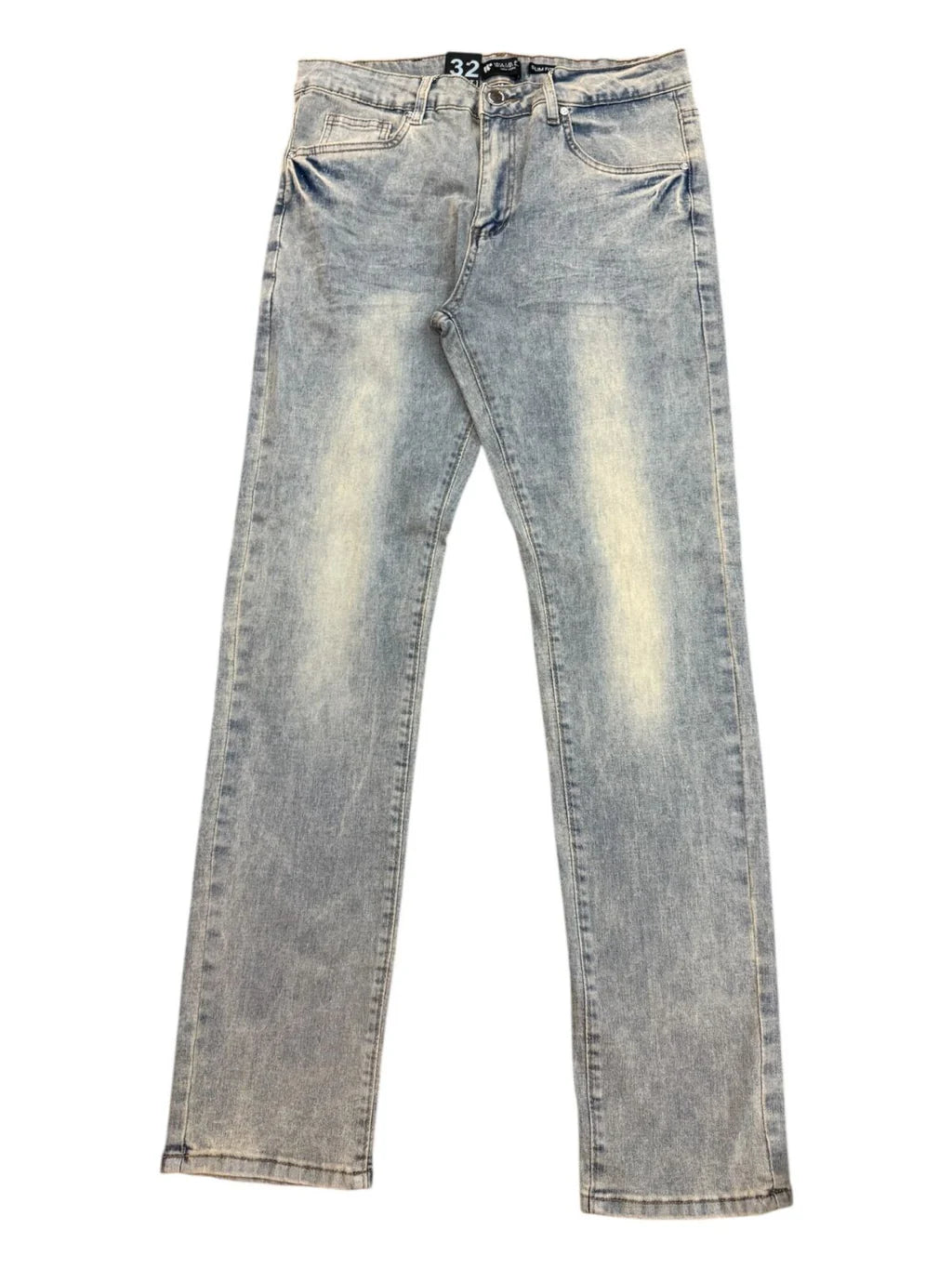 WAIMEA: ANTIQUE BLUE WASH SLIM FIT JEANS