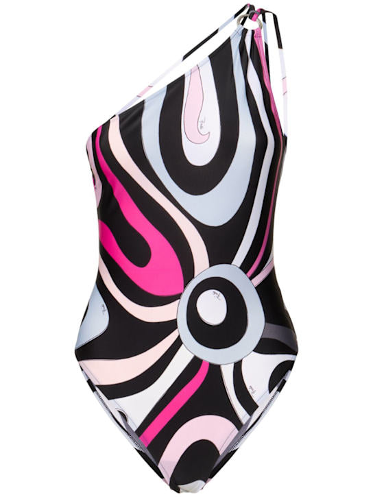 EMILIO PUCCI: Marmo One Piece Swimsuit
