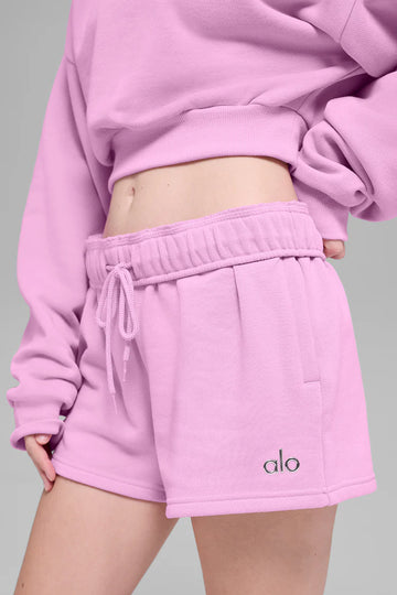 ALO: Accolade Shorts Candy Heart Pink