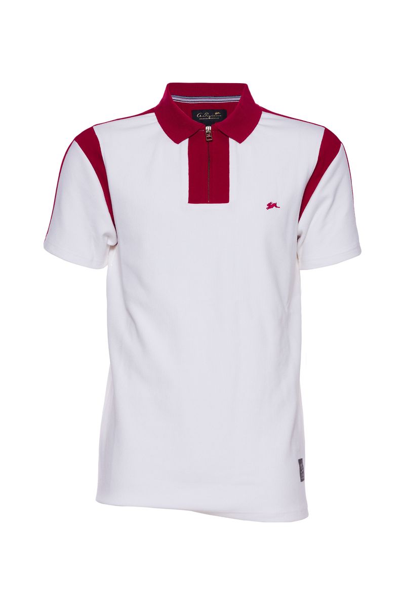A. TIZIANO ALFONZO RED SHIRT