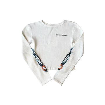 CH: Matty Boy Sinister Waffle Thermal Cropped Long Sleeve Tee