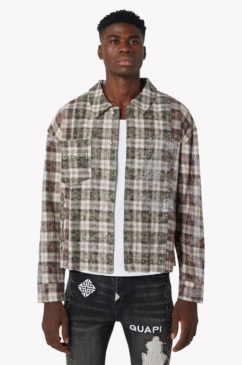 GUAPI : ( Mocha-Crescent-Flannel )