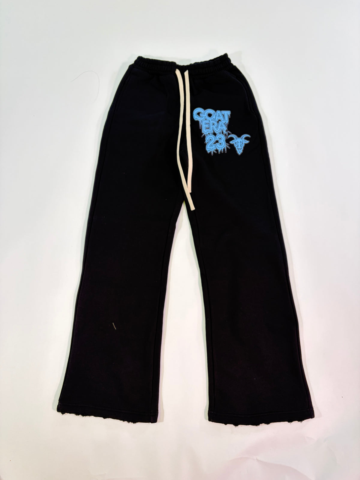 GOAT ERA: BLACK/BLUE SWEATPANTS