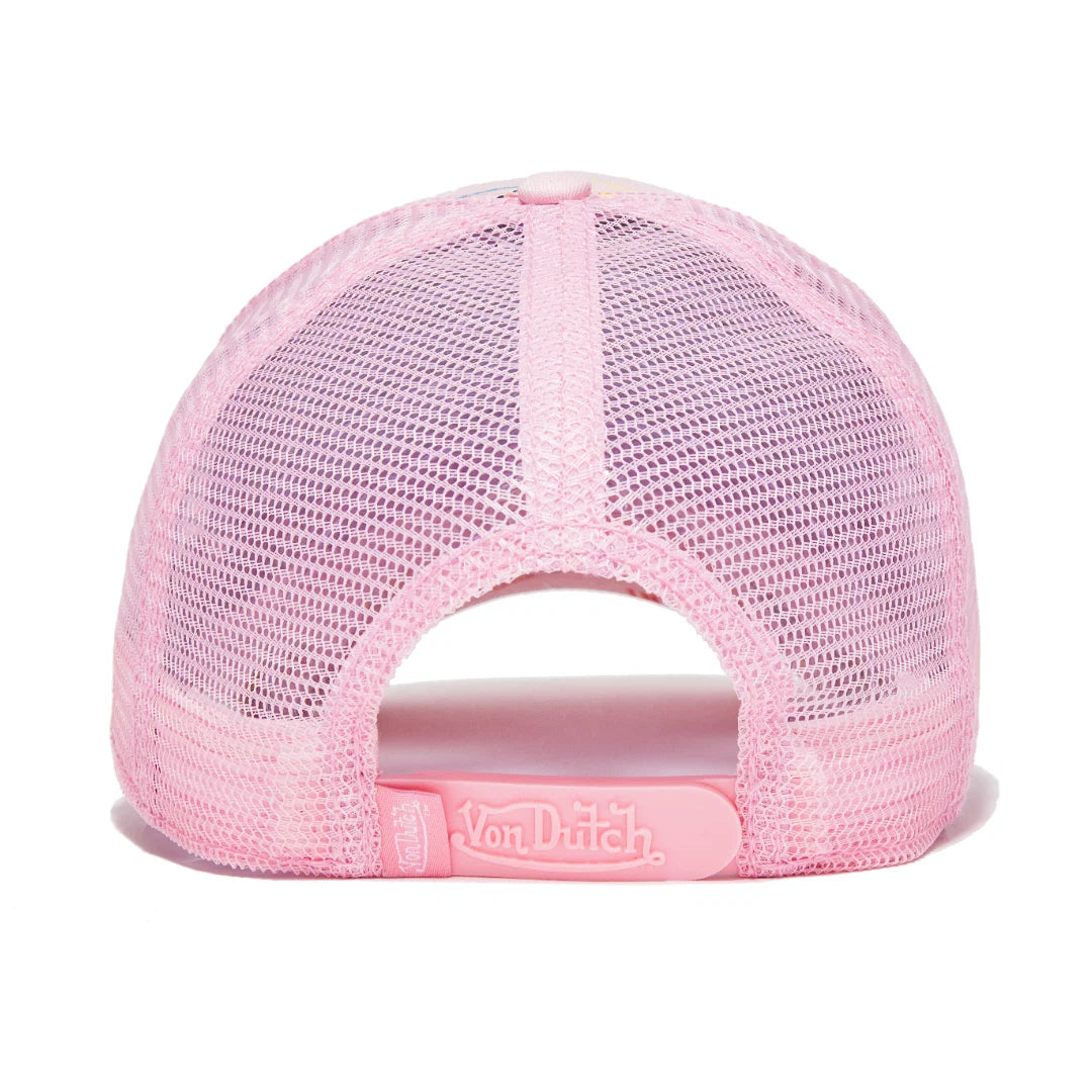 VON DUTCH: PINK JAX TRUCKER HAT