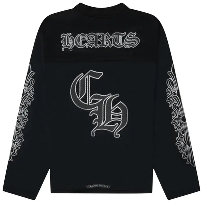 CH: Stadium Mesh Long sleeve Jersey 'Black/Gray'