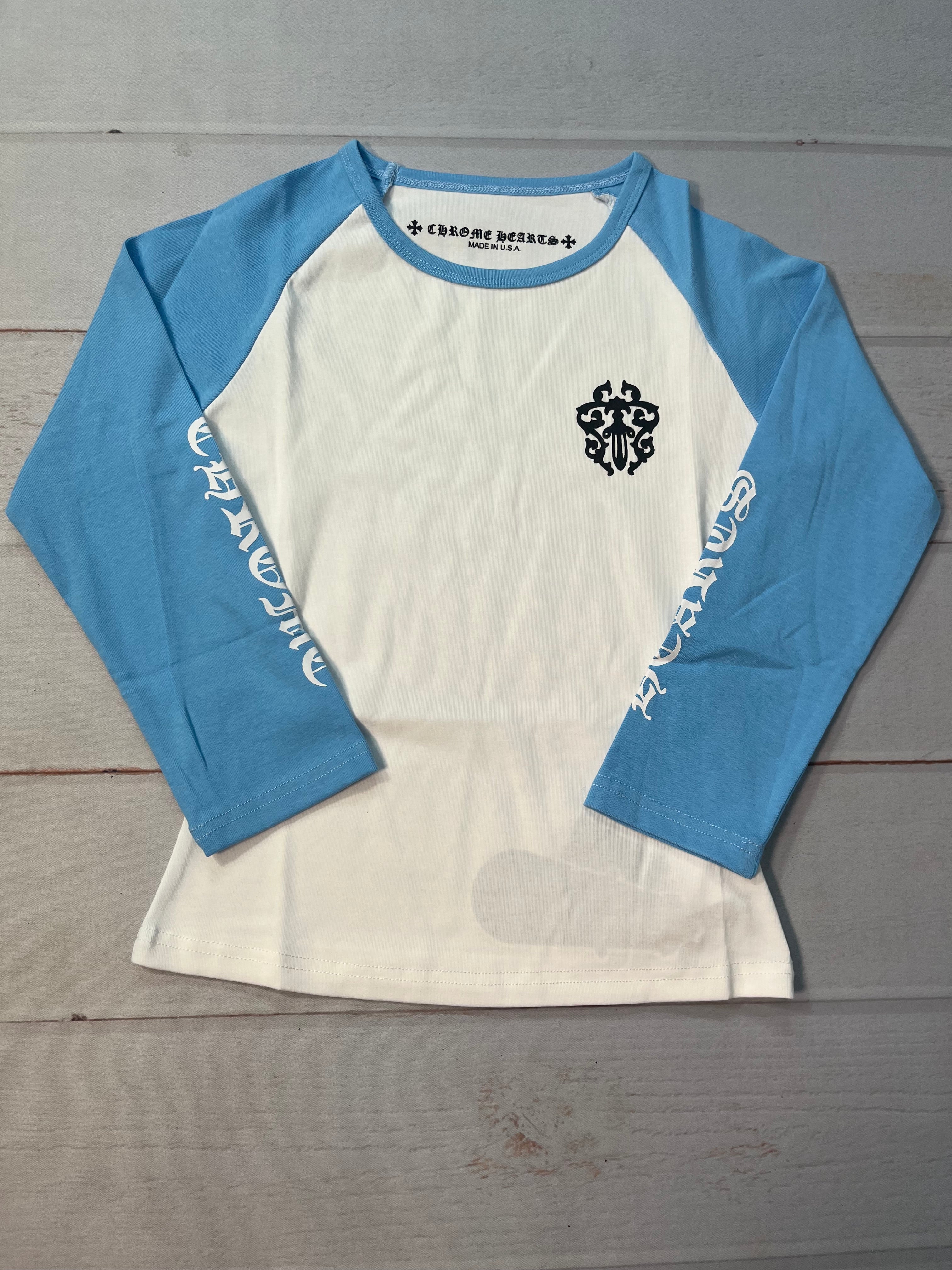 Chrome Heart: Blue/White Dagger Long Sleeve