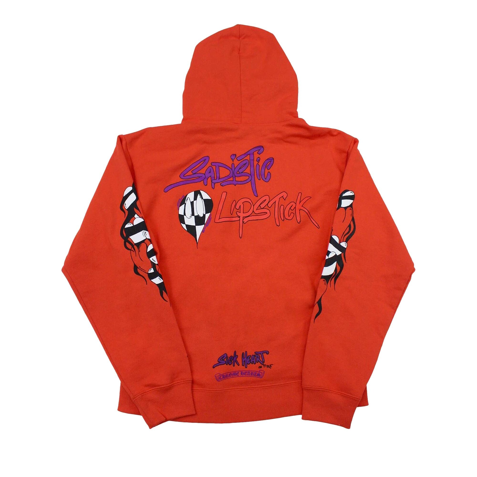 CHROME HEARTS: Matty Boy "Sadistic Lipstick" Hoodie