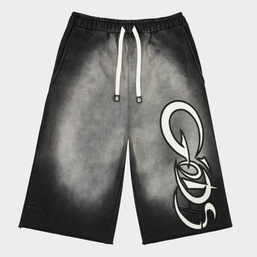 New Age 3QTR Shorts (Black/Wash)