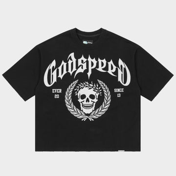 Godspeed: Victor Crest T-shirt (Black)
