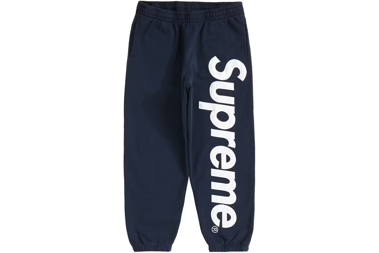 Supreme Satin Jogger Set Navy Blue
