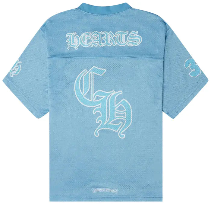 Chrome Hearts Mesh Stadium Jersey 'Light Blue'