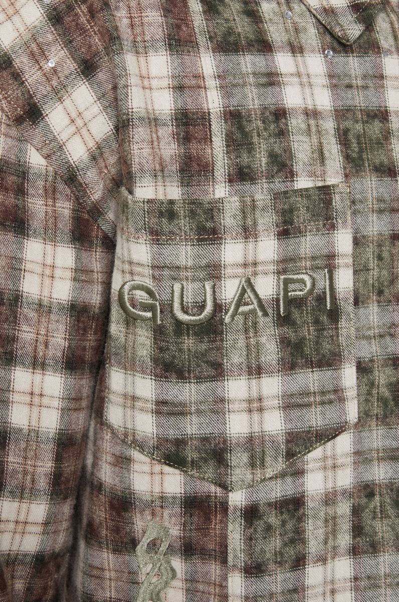 GUAPI : ( Mocha-Crescent-Flannel )