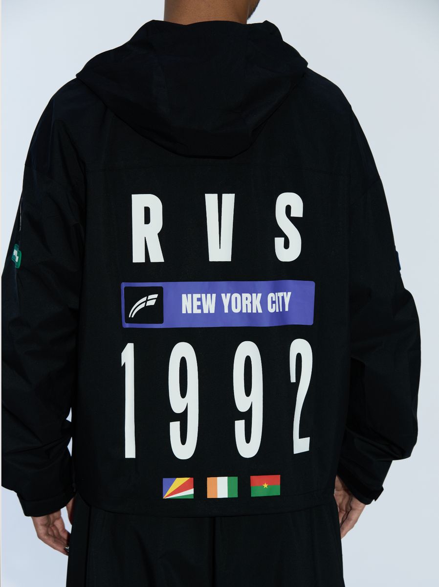 RVS : BLACK “DOPPLER” WEATHER TECH Jacket