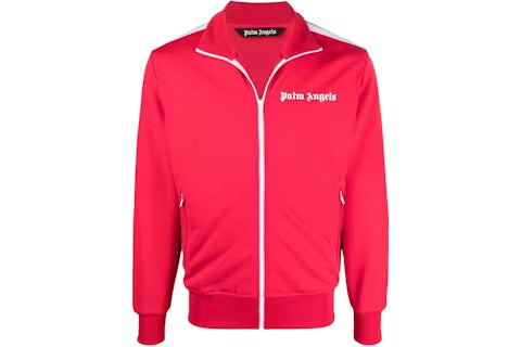 Palm Angels: Classic Track Jacket Red