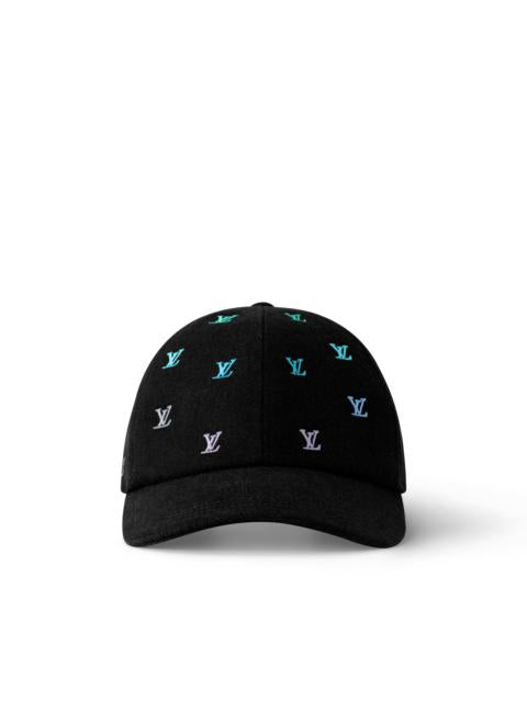 LOUIS VUITTON: LV Blason Shading Denim Cap