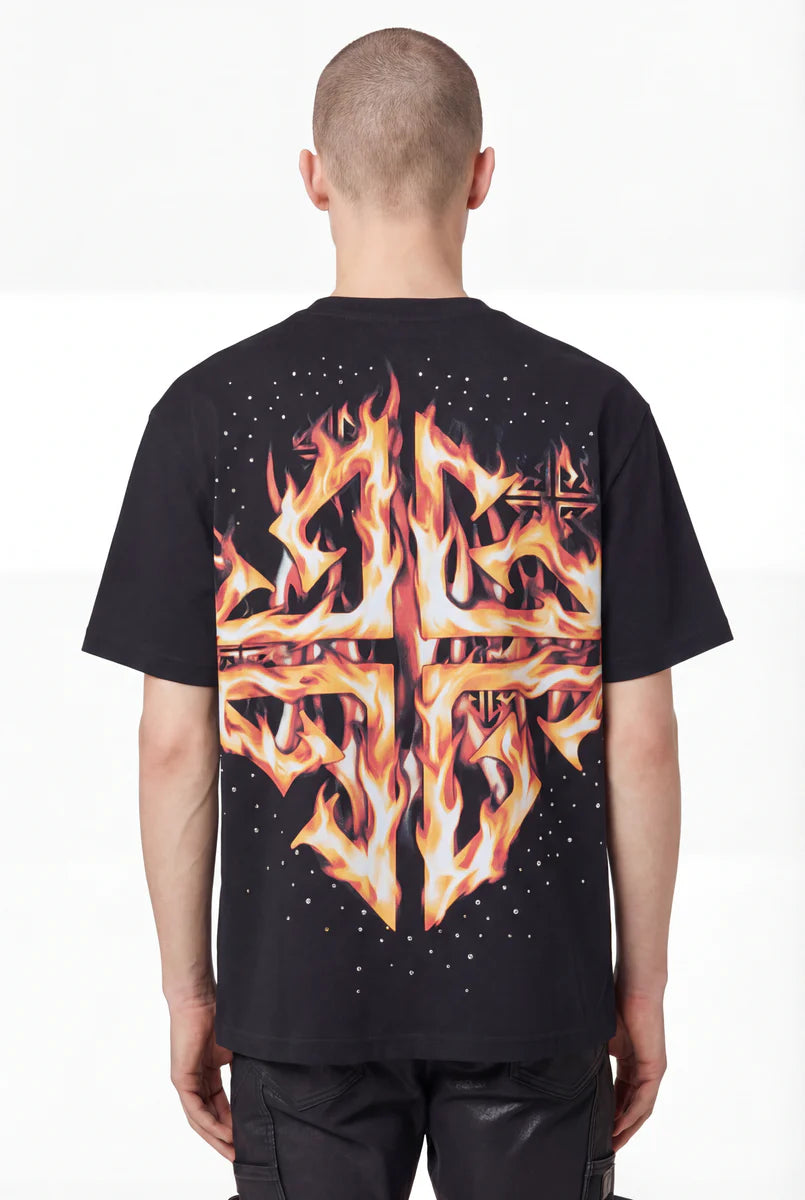 GUAPI: Black Cyborg Tee