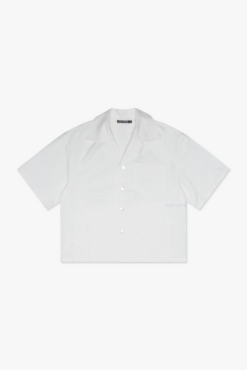 SILNT CHPTRS: "Meantime" Button Down Shirt White