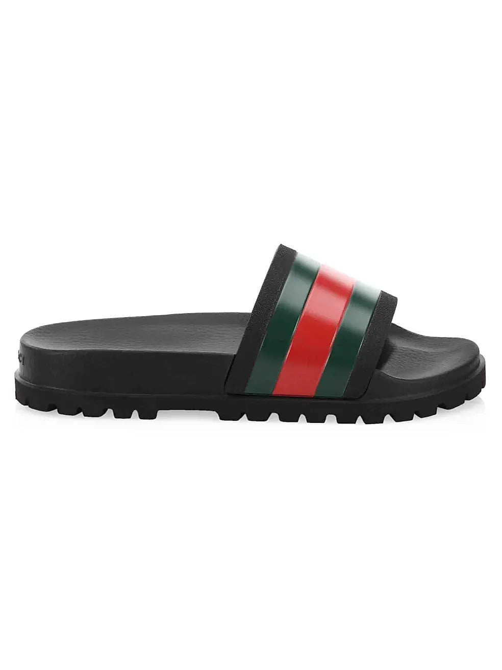 GUCCI: Web Slide Sandals