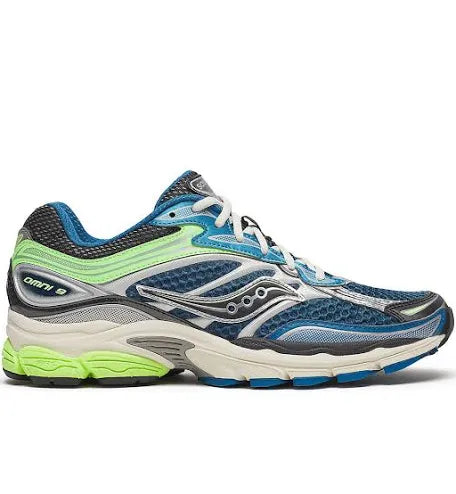 Saucony : Pro Grid Omni 9 Blue/Lime