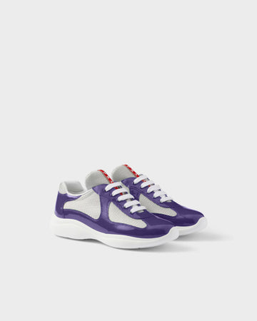 Prada America's Cup Sneakers: Violet