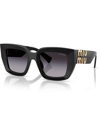 MM: SQUARE FRAME SUNGLASSES BLACK