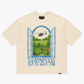 Godspeed: Helipad Dreams T-Shirt (Bone)