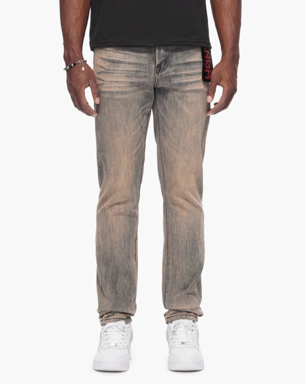 ANOM DENIM: MID VINTAGE BLUE SKINNY FIT