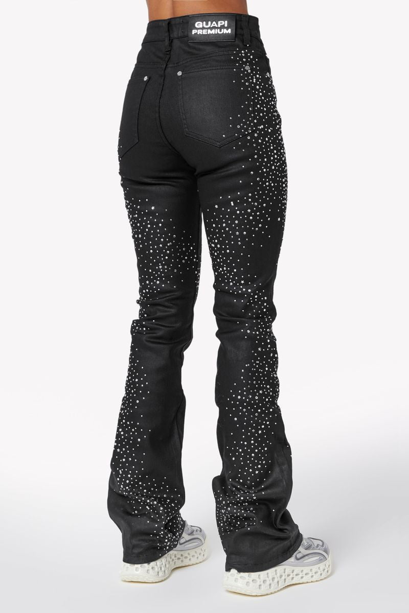 GUAPI : ( Waxed-silver-Dust-Denim)