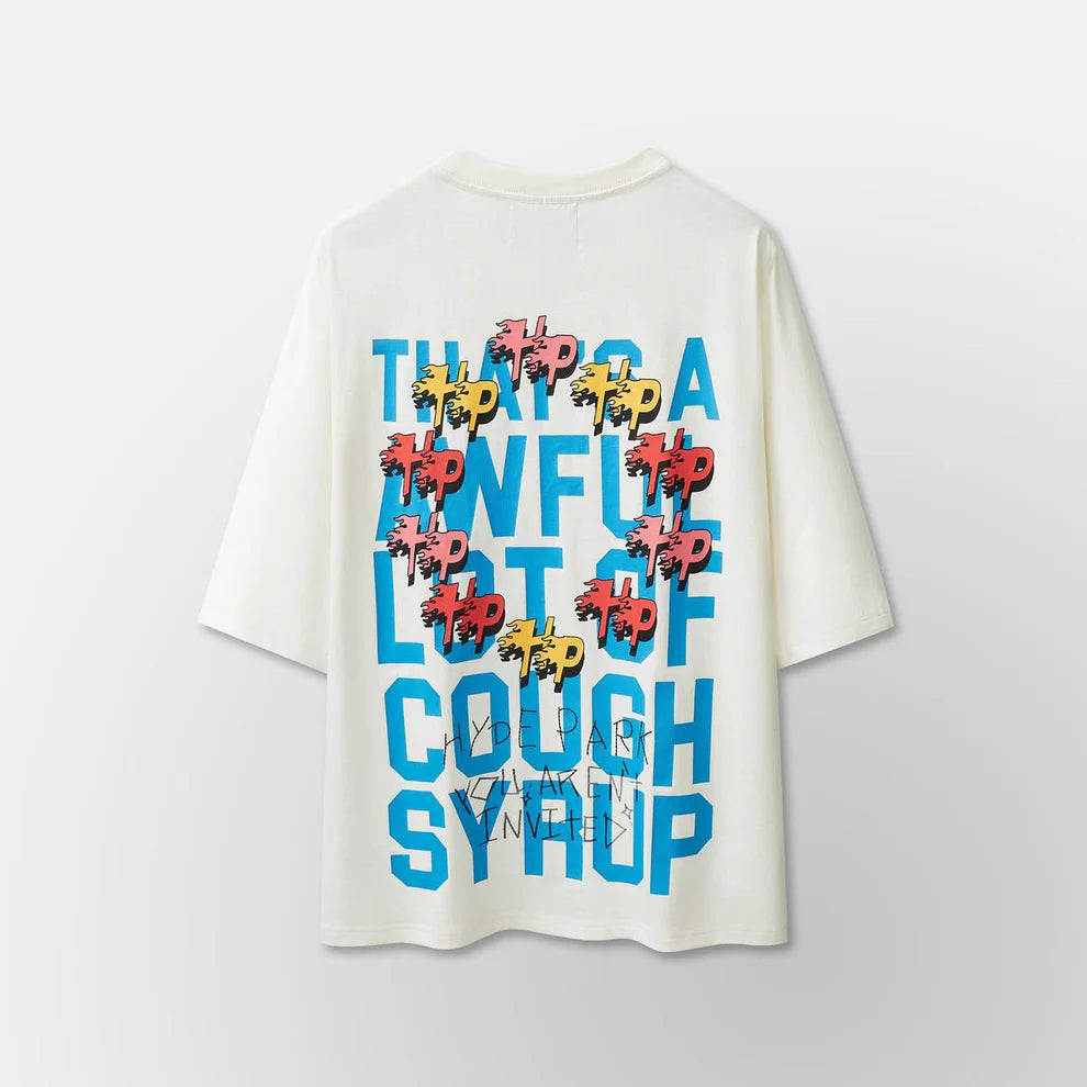 HYDE PARK: That's A Awful Lot Of Colorful White T-Shirt