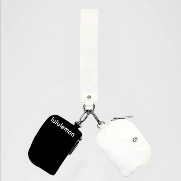 LULULEMON BLACK/WHITE DUAL POUCH