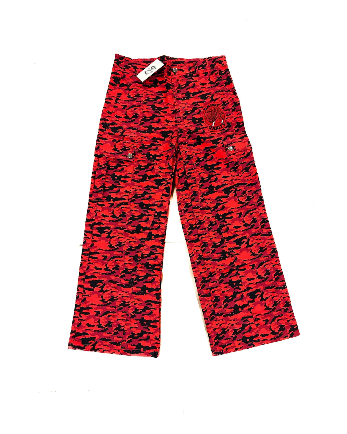 Saint Vanity Red Camo Nylon Set