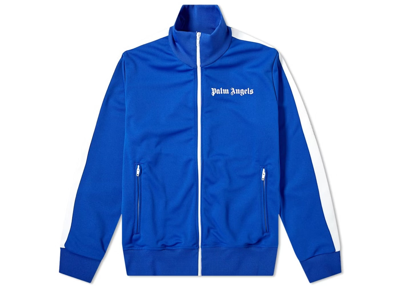 Palm Angels: Classic Track Jacket Royal Blue