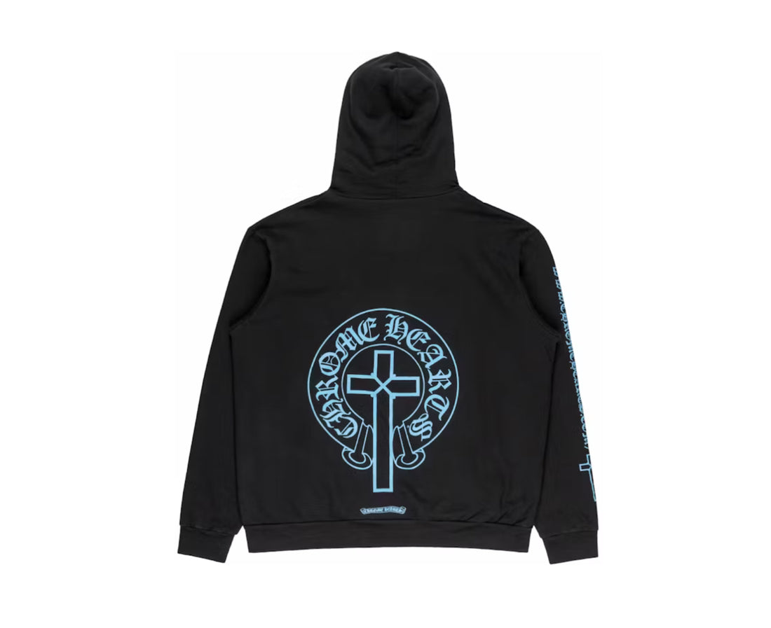 CHROME HEART : Black/Blue Mapplethorpe Hoodie