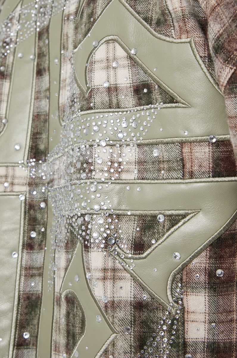 GUAPI : ( Mocha-Crescent-Flannel )