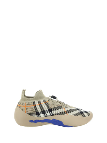 BB Checked Knitted Neptune Sneakers