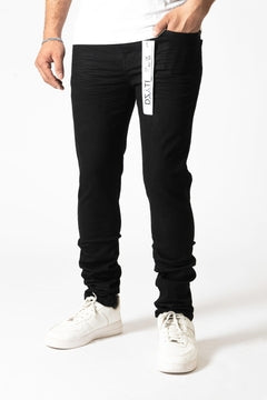 DSTAR: BLACK 3D TOPPER - ULTRA SKINNY STRETCH DENIM