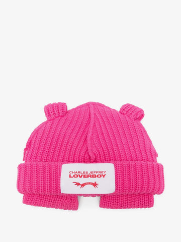 CHARLES JEFFERY: PINK LOVER BOY BEANIE