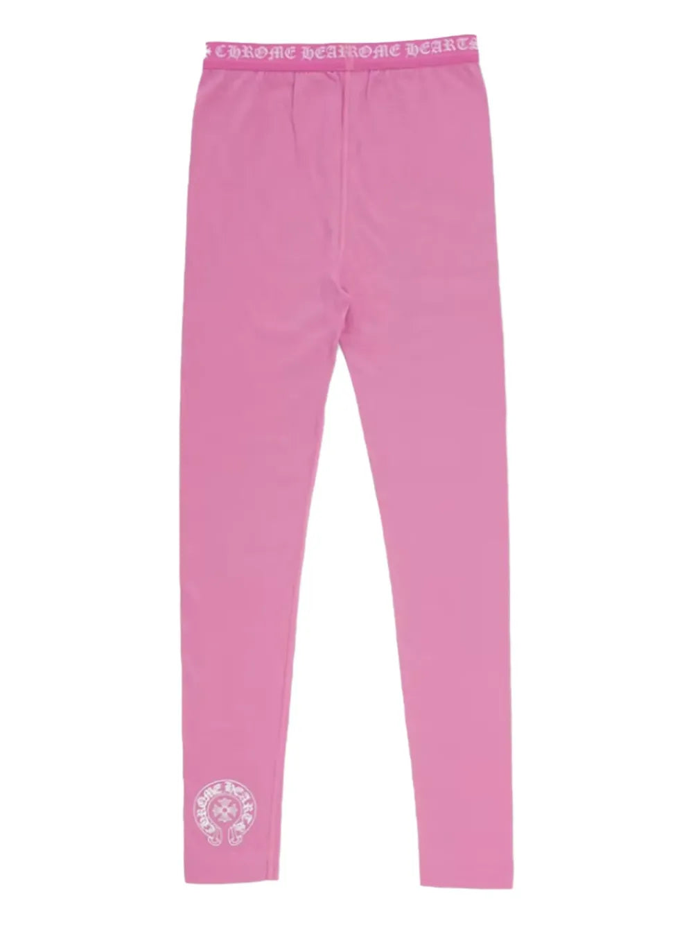 CHROME HEARTS: PINK LEGGINGS