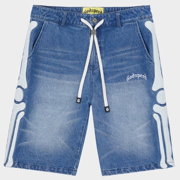 Godspeed: Fémur Denim Shorts (Blue)
