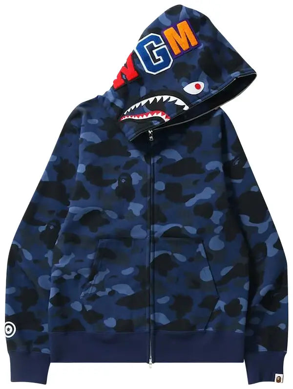 BAPE : HOODIE BLUE